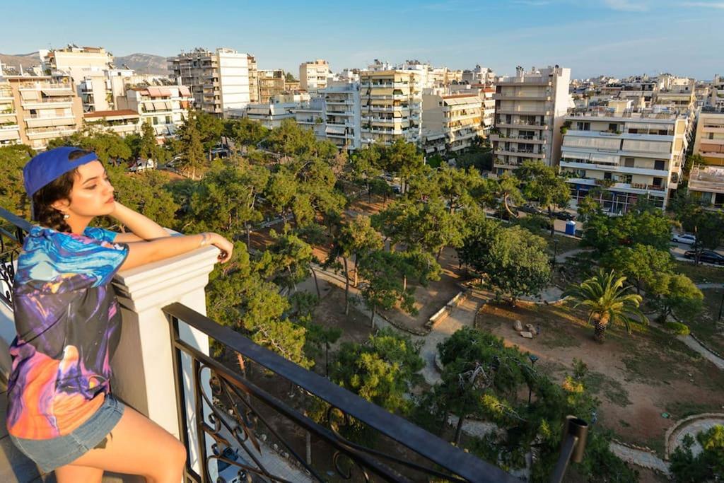 165 Sm Penthouse Maisonette Apartment Athen Eksteriør bilde